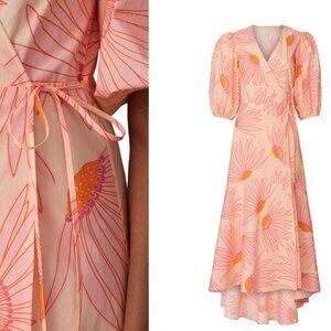 KATE SPADE Grand Daisy Wrap Dress Size 2